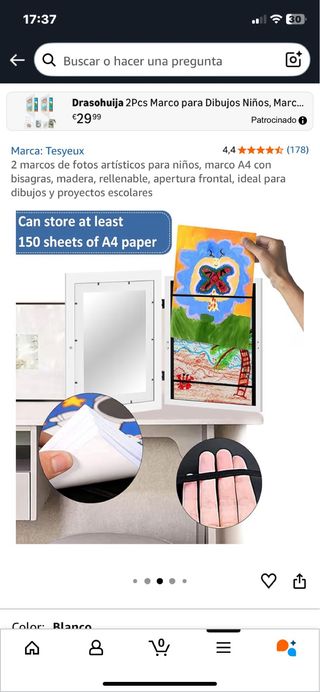 2 Marcos Dibujos Niños Tesyeux A4