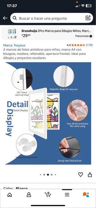 2 Marcos Dibujos Niños Tesyeux A4