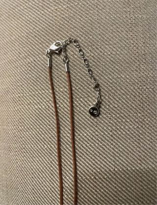 Collana Swarovski cane cristallo azzurro