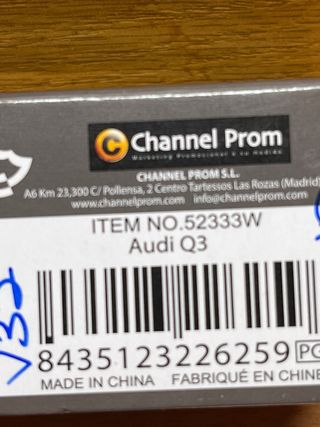 Coche Super 9 Audi Q3 Escala 1:60