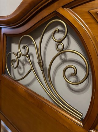 Cabecero 150cm de madera maciza.