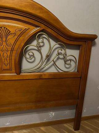 Cabecero 150cm de madera maciza.