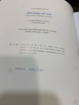 Libro Del juego al ocio