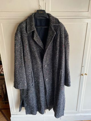 Abrigo Lana Tweed Donegal Talla L