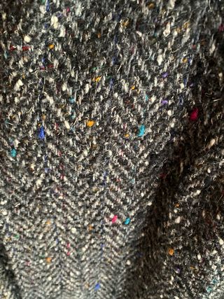 Abrigo Lana Tweed Donegal Talla L