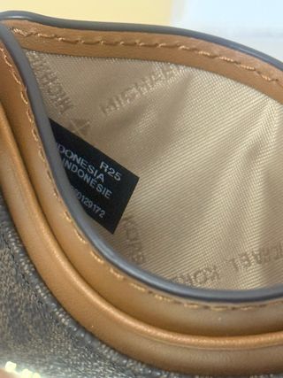 Tarjetero Michael Kors Marrón Logo