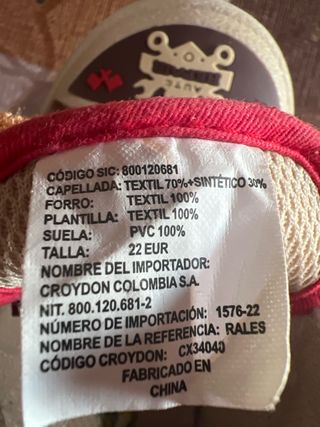 Zapatos niño Los Gomosos Talla 22