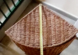 Mueble Rinconera Ratán 4 Cestas