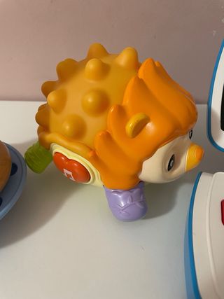 Lote Juguetes Bebé: Koala, Erizo y Portátil