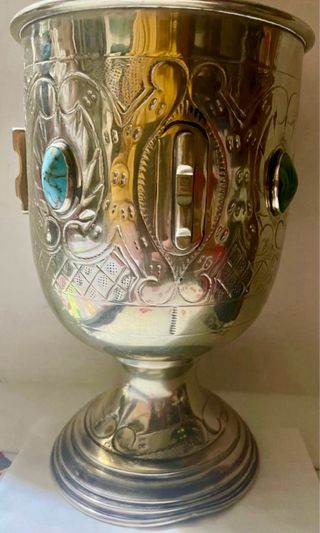 Arte religioso, Copón Alpaca y piedras siglo XVIII