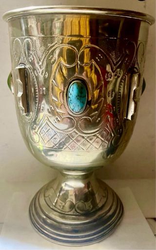 Arte religioso, Copón Alpaca y piedras siglo XVIII