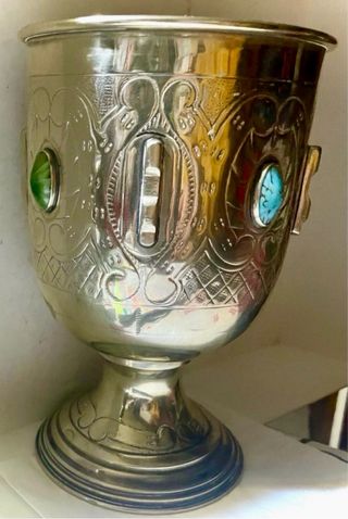 Arte religioso, Copón Alpaca y piedras siglo XVIII