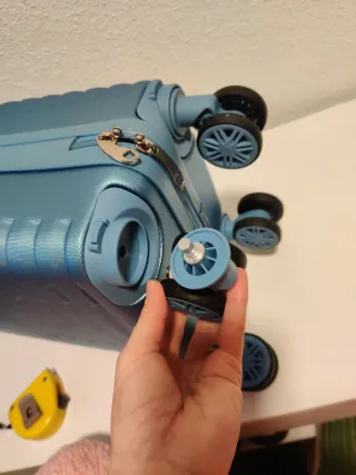 Maleta de cabina azul