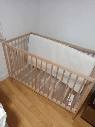 Cuna madera Sniglar IKEA