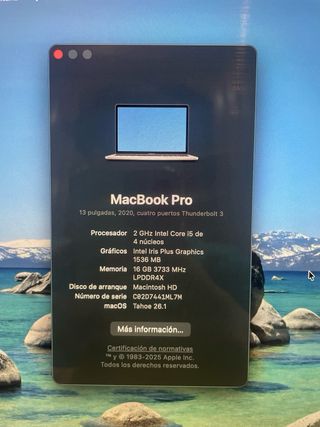 MacBook Pro 13 2020
