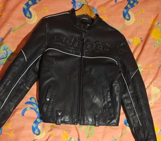 Cazadora de cuero Schott XL->L.