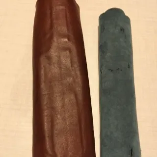 Taglio in vera pelle