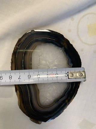 2 Rodajas de Ágata Decorativas