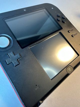 Console Nintendo 2DS Black & Red Custom