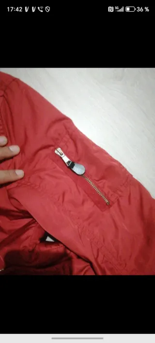 Chaqueta BSK Roja Talla S/36