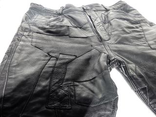 Pantalón de cuero unisex ajustado: Made in Spain