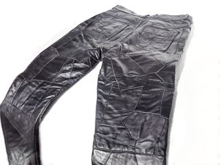 Pantalón de cuero unisex ajustado: Made in Spain