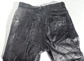 Pantalón de cuero unisex ajustado: Made in Spain