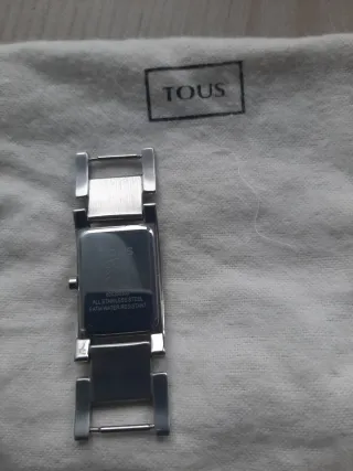Reloj Tous Oso Plata y Blanco