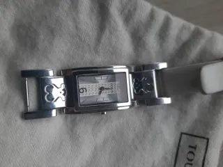 Reloj Tous Oso Plata y Blanco