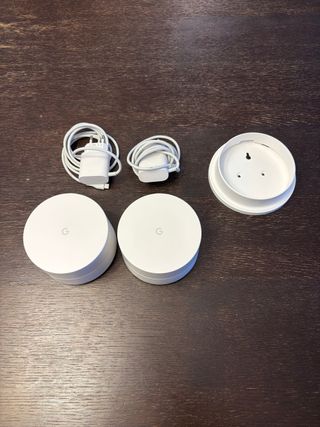 Google Nest WiFi Router 2 Unidades + Soporte