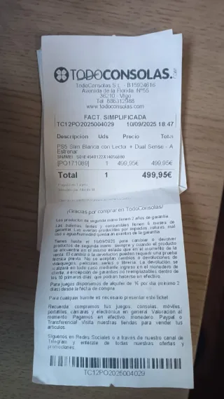 PlayStation 5 PS5 Blanca