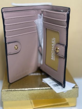 Cartera Michael Kors Jet Set Logo Rosa