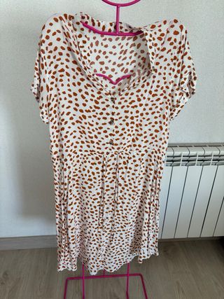 Vestido Shein estampado dálmata M