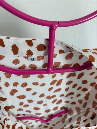 Vestido Shein estampado dálmata M