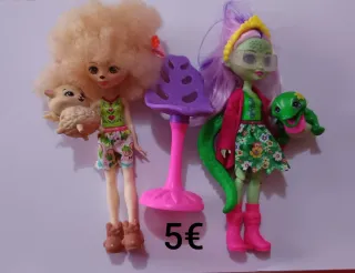 Juguetes: Muñecas y Elefante