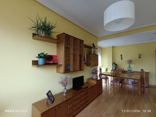 Muebles de salón madera y cristal