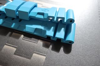 Cinturino in gomma chiaro blu per Panerai 22mm