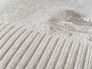 Cardigan Céline Paris Cashmere Seta Beige S