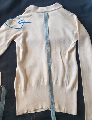 Cardigan Céline Paris Cashmere Seta Beige S