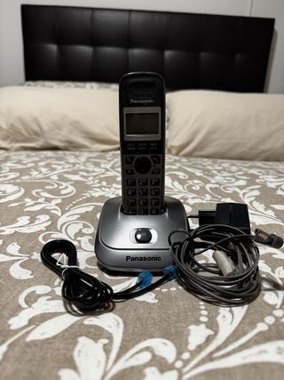 Teléfono Inalámbrico Panasonic Negro/Gris
