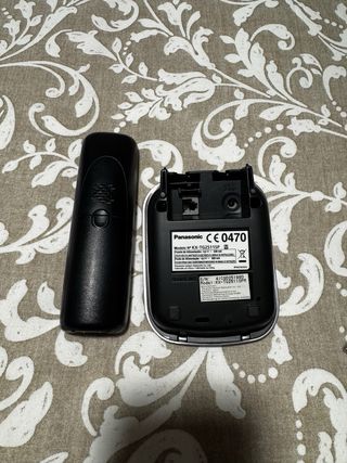 Teléfono Inalámbrico Panasonic Negro/Gris