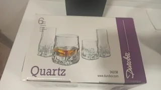 6 Vasos de Cristal para Refresco