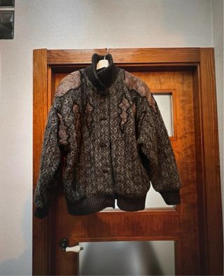 Lote 5 Chaquetas Piel Vintage Marrón OFERTA