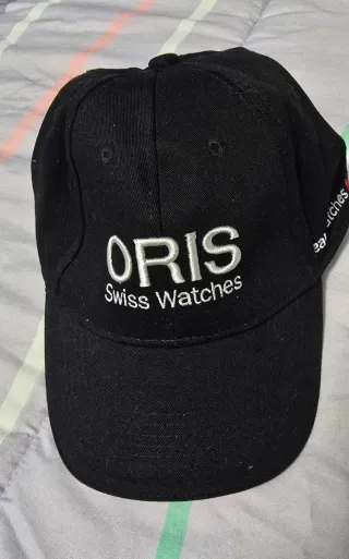 Gorra Oris Swiss Watches Negra