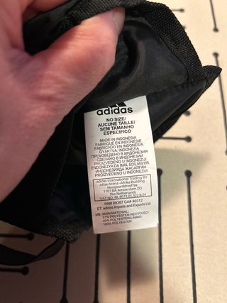 Cartera Adidas Negra