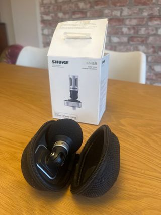 MICRO SHURE MV88 para iPhone/iPad