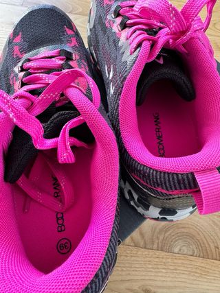 Zapatillas Boomerang Trail Running Rosa