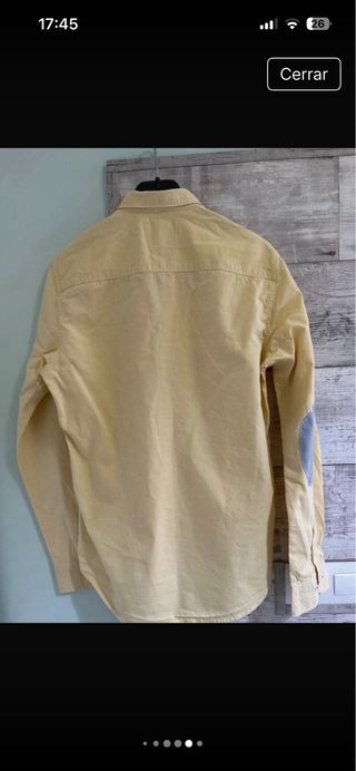 Camisa amarilla hombre Talla S