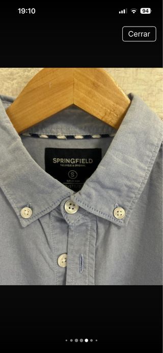 Camisas de hombre Talla S