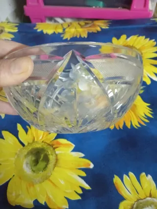 Porta cioccolatini in cristallo